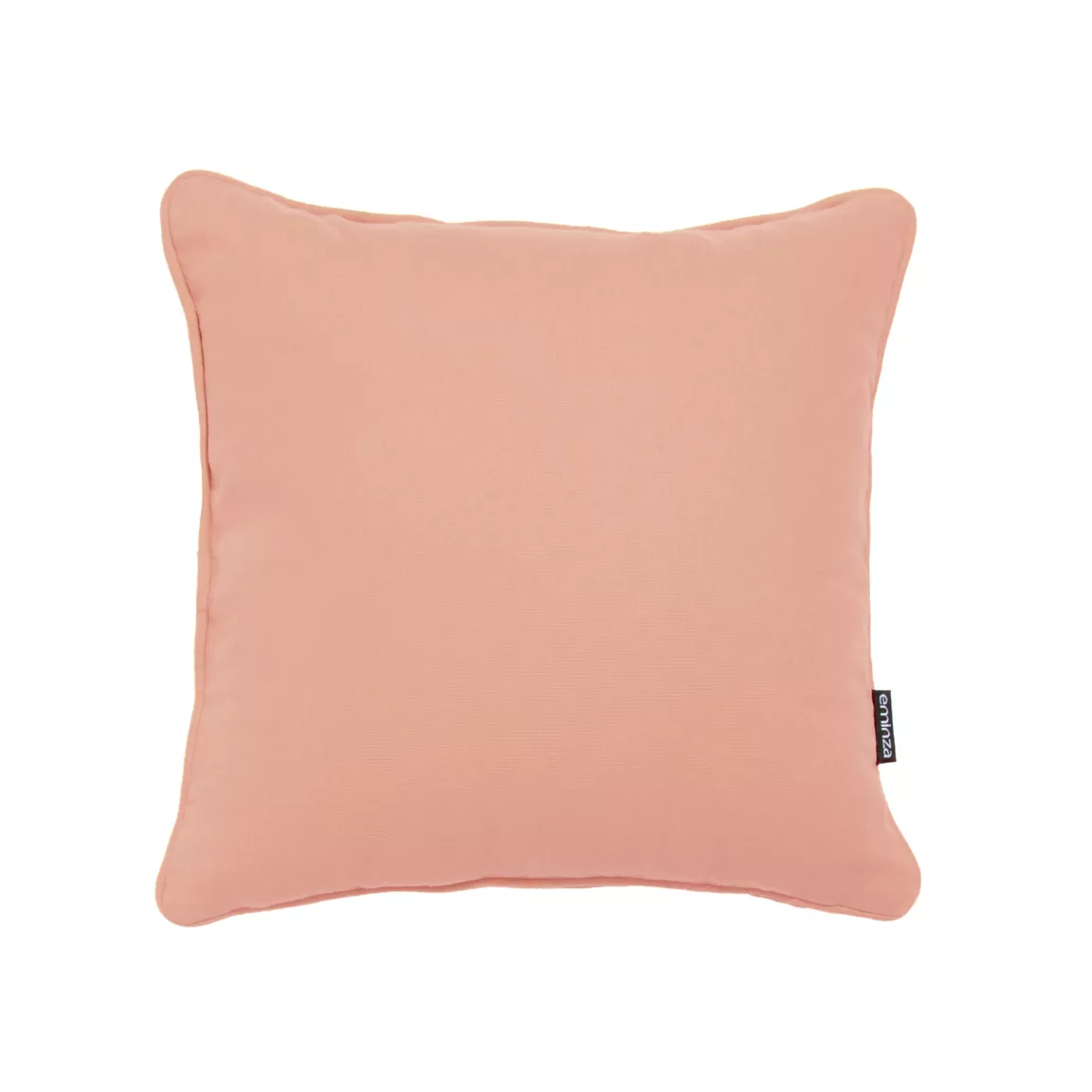 Coussin carré coton (40 x 40 cm) Pixel Rose pêche