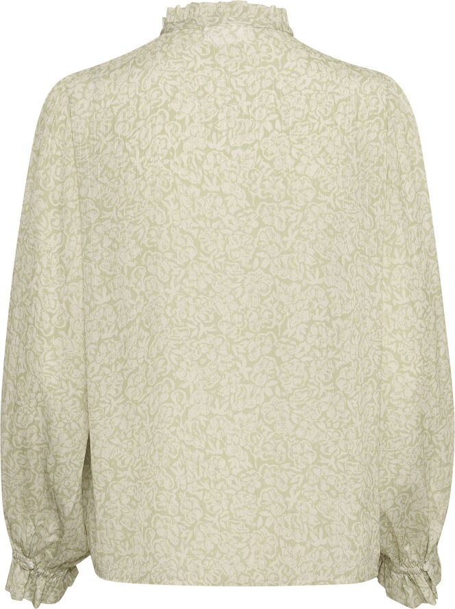 Karen by Simonsen HikiKB Blouse Lime flower lace