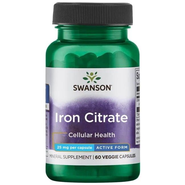 SWANSON Eisencitrat 25 mg