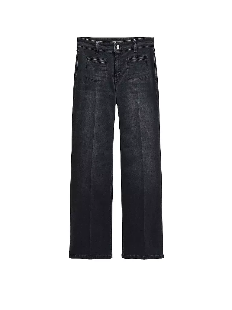 SOMEDAY Jeans Flared Fit CARIE FRENCH schwarz