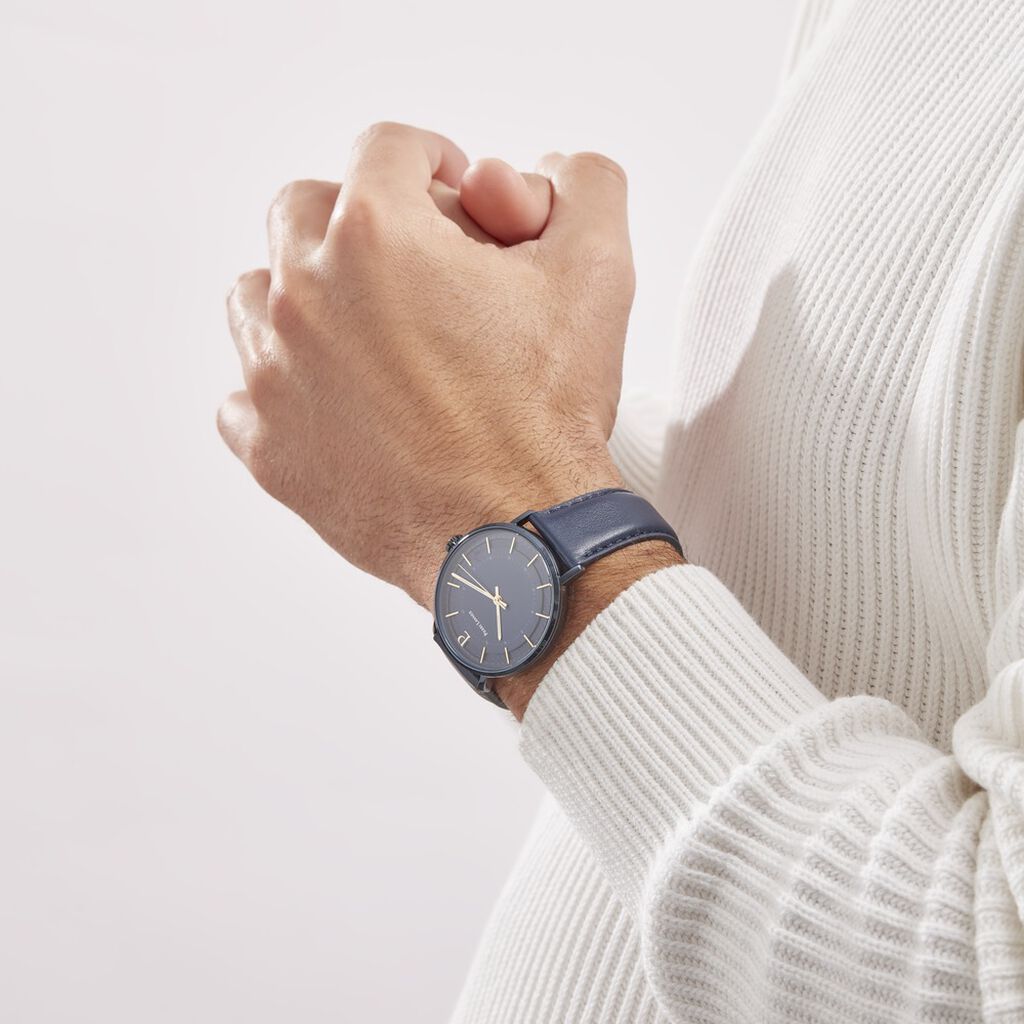 Montre Pierre Lannier Gaius Bleu