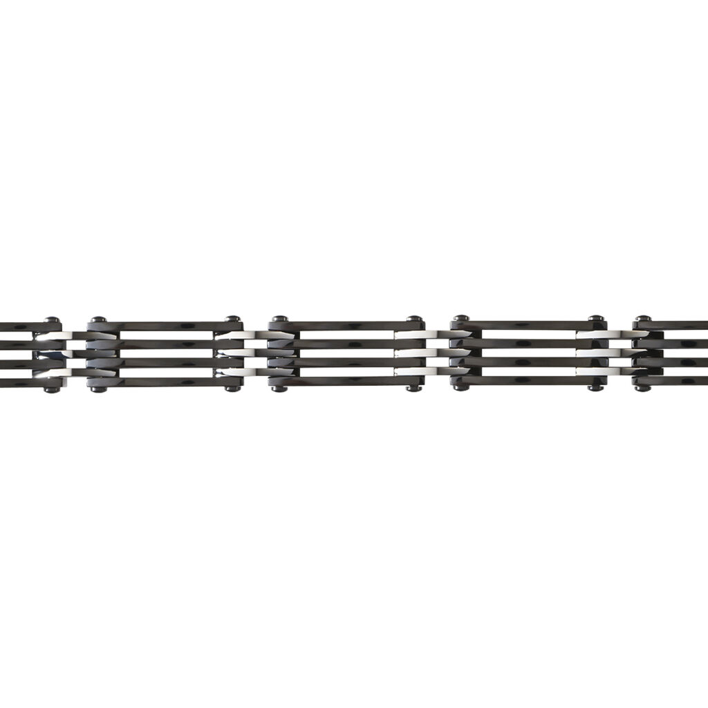 Bracelet Jourdan Homme Rio Acier Noir