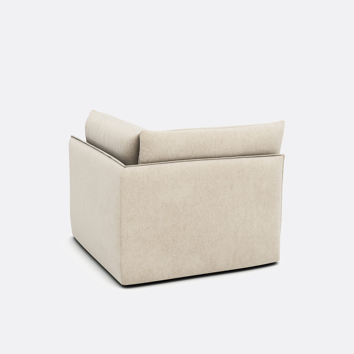 LA REDOUTE INTERIEURS<br>Canto modular, poliéster mosqueado, Malo