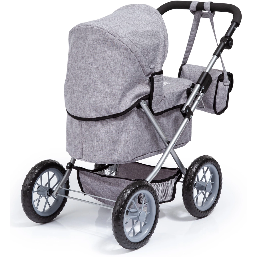 bayer Design Puppenwagen Trendy grau, mit Krone