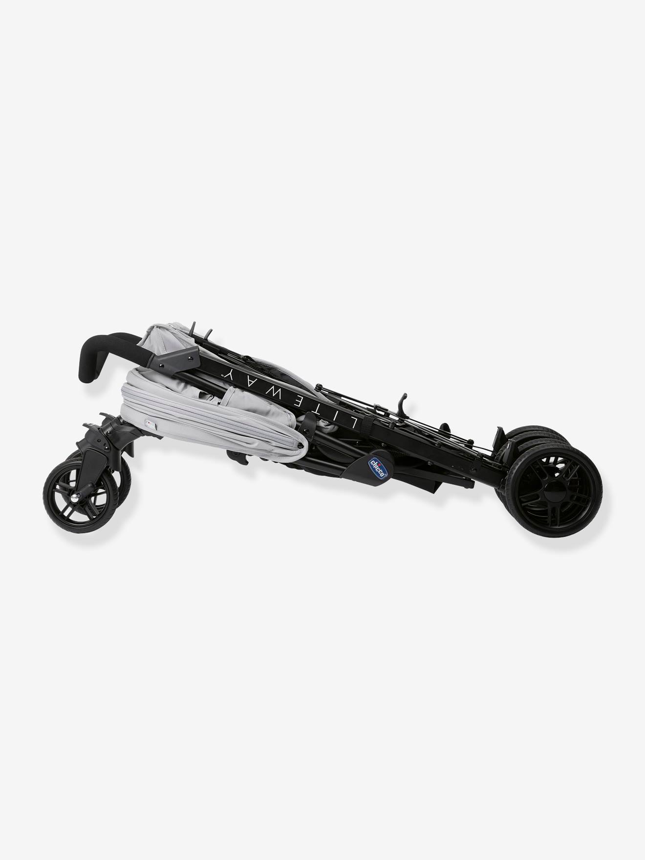 Carrinho de bebê CHICCO Liteway 4, preto liso