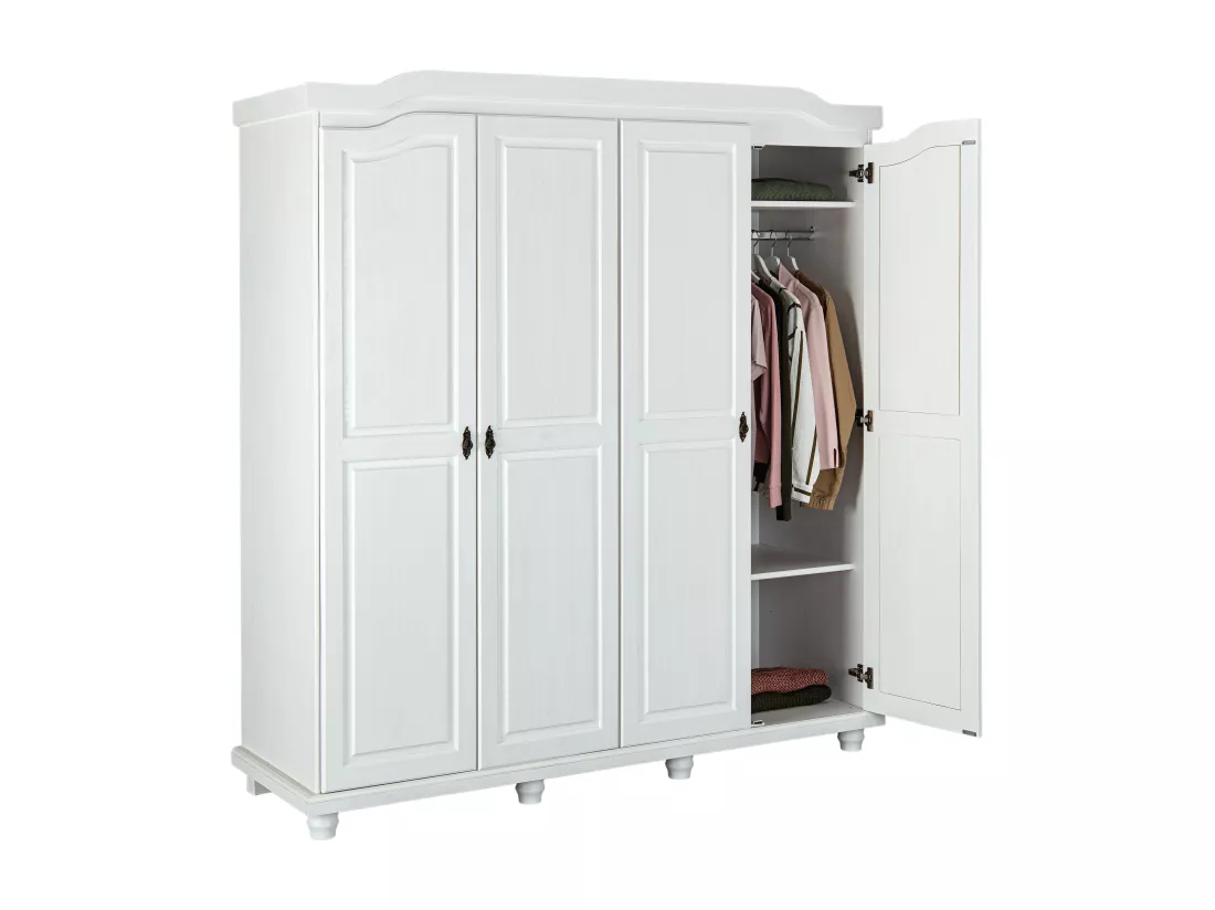 Armoire en Pin Massif Laqué 