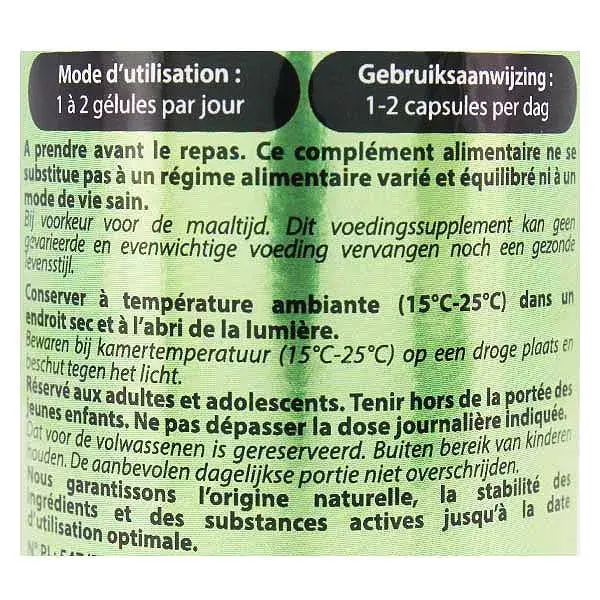 Vit'all+ Rhodio Vital 360mg 30 cápsulas vegetais