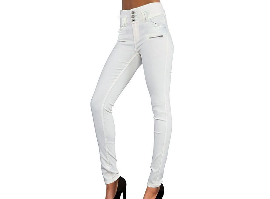 blossomgal - Hoge taille imitatieleren legging