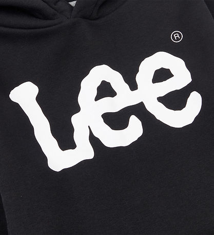 Lee H?ttetr?je - WobBlå Graphic - Sort/Hvid