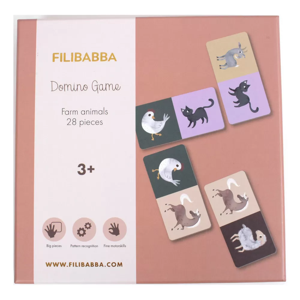 Filibabba Domino - Bondegårdsdyr