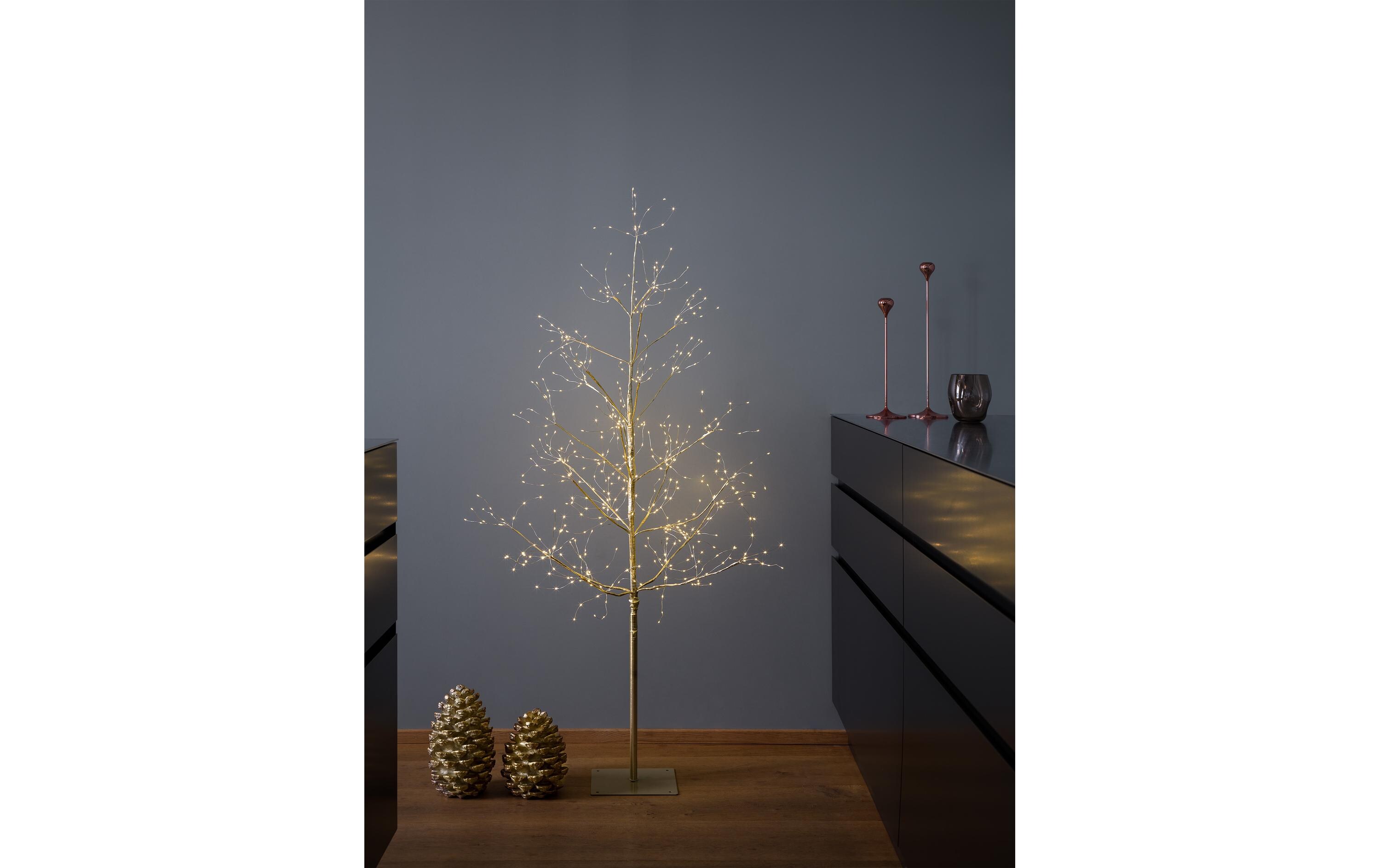 Baum Champagne, 570 LEDs, 150 cmWeihnachtsbaum mit Beleuchtung
