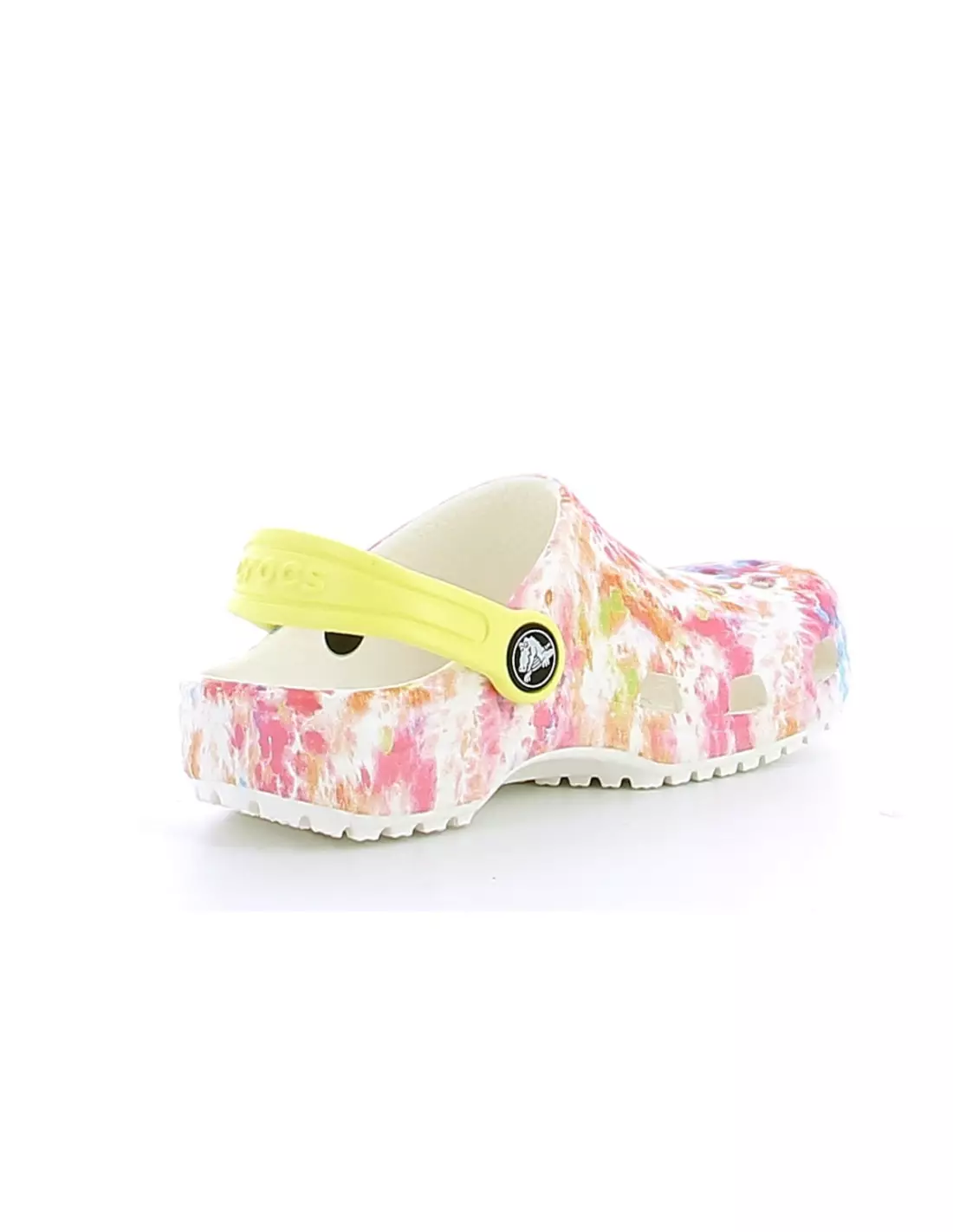 CROCS CROBAND CLASSIC TIE-DYE - Sandales & nu-pieds Orange