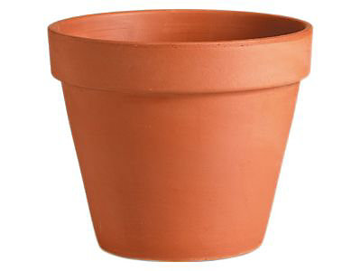 Pot brut en terre cuite ø 27 cm
