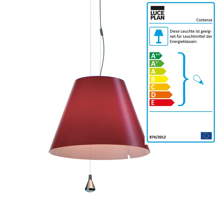 Luceplan - Diffusor D13/91 zu den Costanza und Lady Costanza Leuchten, weiss