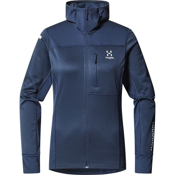 Veste polaire ski rando HAGLÖFS HAGLOFS L.I.M MID MULTI HOOD W TARN BLUE