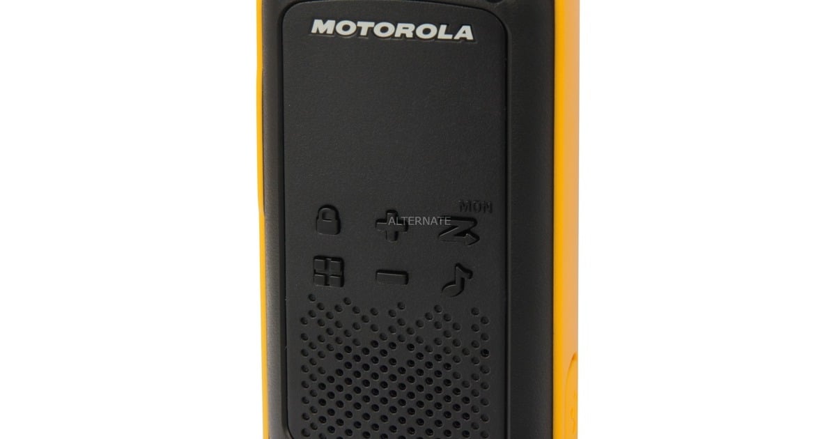 MotorolaTalkabout T82 Extreme Quad Kit walkie-talkie  (Zwart/geel, 4 stuks)