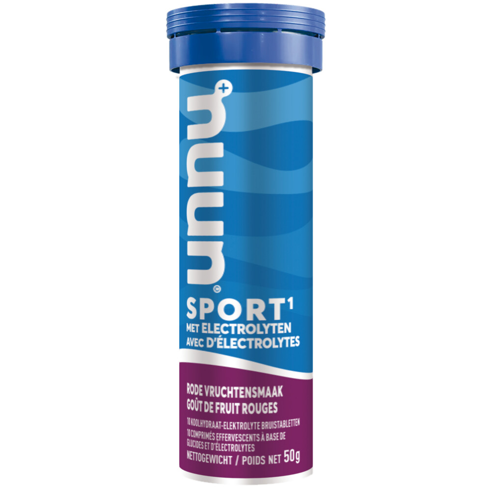 Nuun Sport Rode Vruchten10 bruistabletten