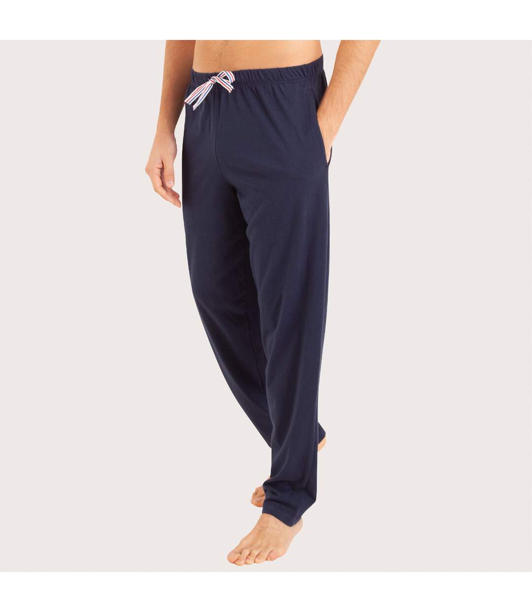 Pyjama long col V homme Fait en France