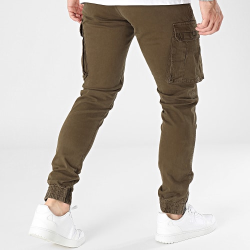 Pantalon Cargo Vert Kaki
