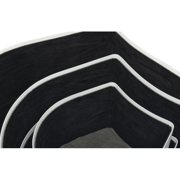 Hardcase HRockFus3 F.Lined Set White
