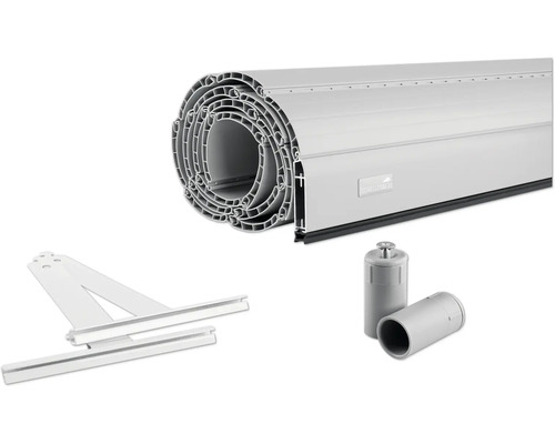 Schellenberg rolluik complete set Systeem Maxi B 1000 x H 1200 mm grijs