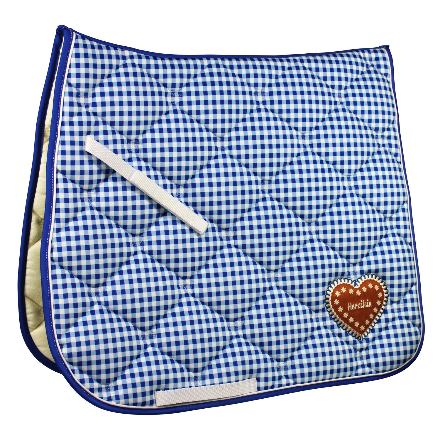 Horse-friends Schabracke Herzilein  - royalblue
