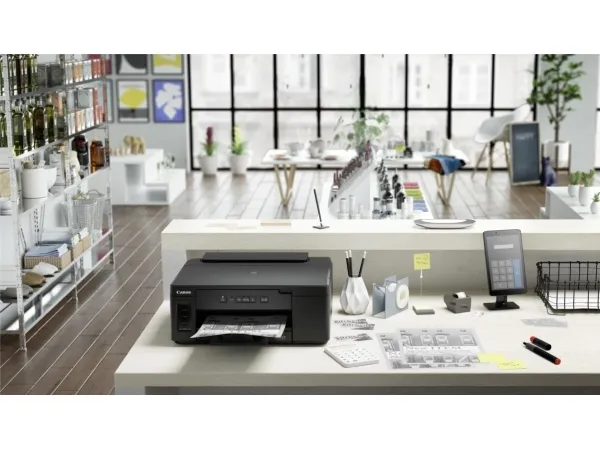 Canon PIXMA GM2050 - Printer - S/H - Duplex - blækprinter - kan genopfyldes - A4/Legal - 600 x 1200 dpi - op til 13 ipm - kapacitet: 350 ark - USB 2.0, LAN, Wi-Fi(n)