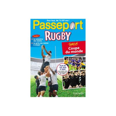 Rugby Spécial Coupe du monde - Livre d'exercices