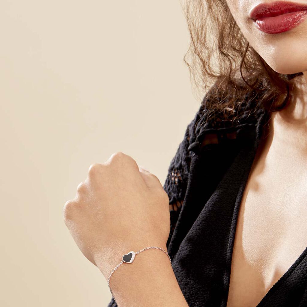 Bracelet Argent Leonilo Oxydes De Zirconium