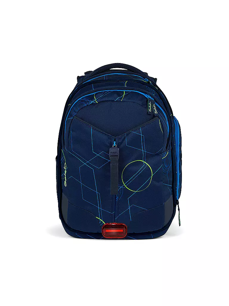 SATCH Schulrucksack Match Blue Tech dunkelblau