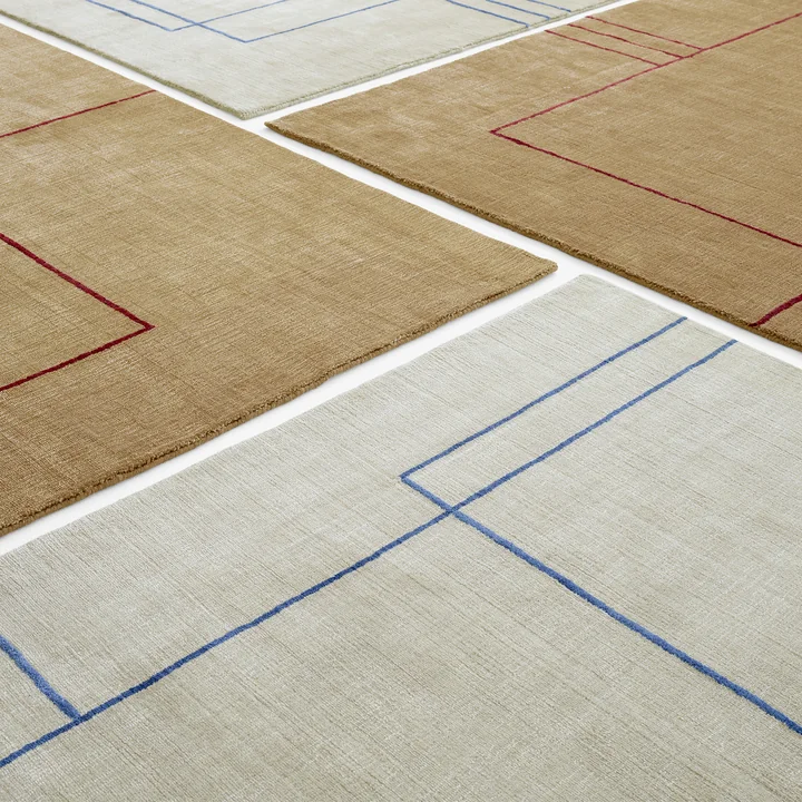 &Tradition - Cruise Teppich AP12, 200 x 300 cm, Colombo grey blue