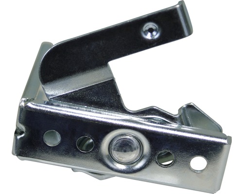 Metalen spanstang 50 mm aluminiumkleurig