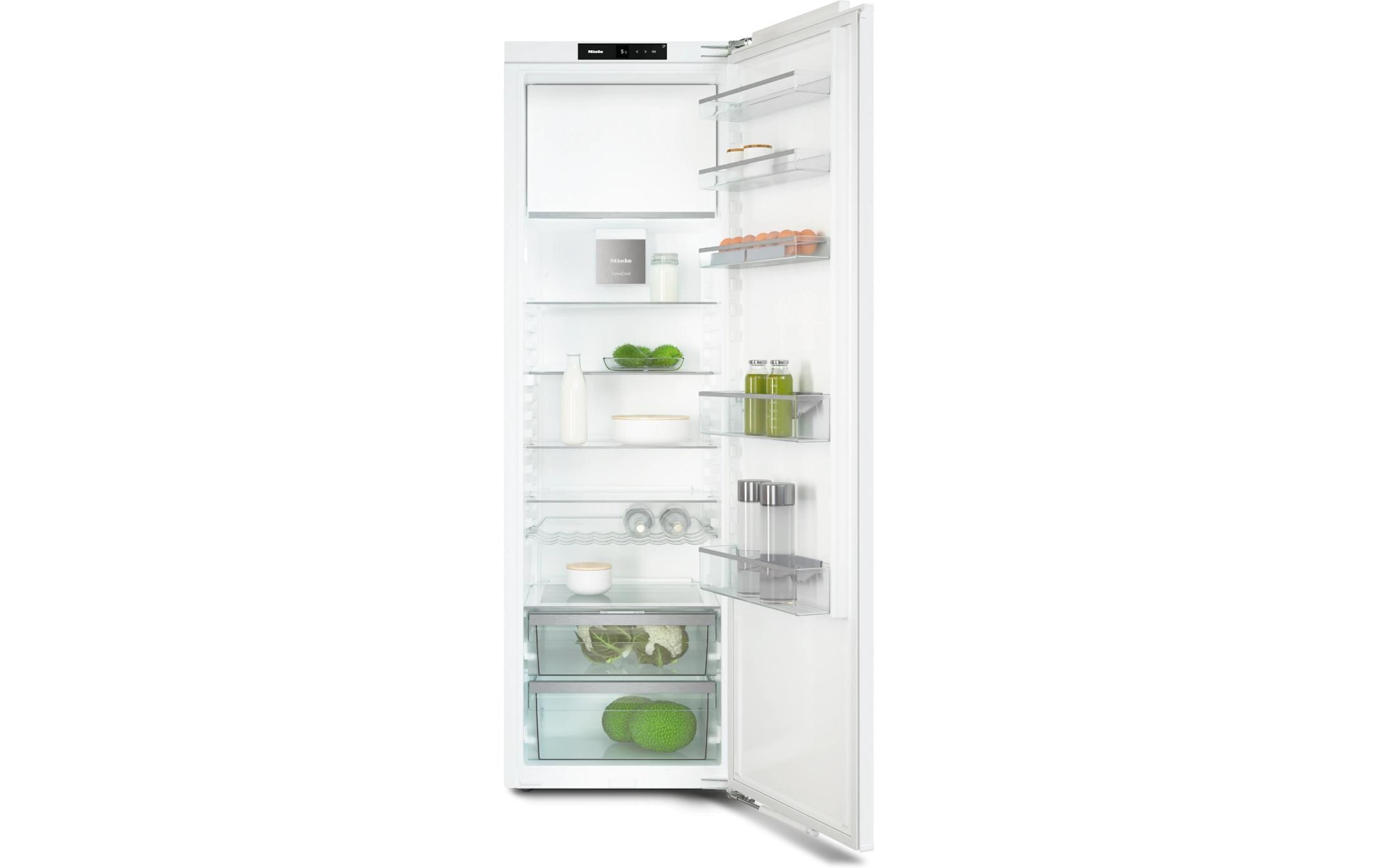 Einbaukühlschrank K 7738 D Rechts<br>Einbau-Kühlschrank mit grossem Innenraum, wartungsfreier LED-Beleuchtung und 4 Sterne Gefrierfach