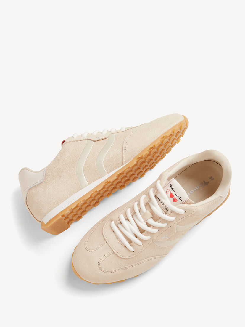 Leren Sneaker - beige