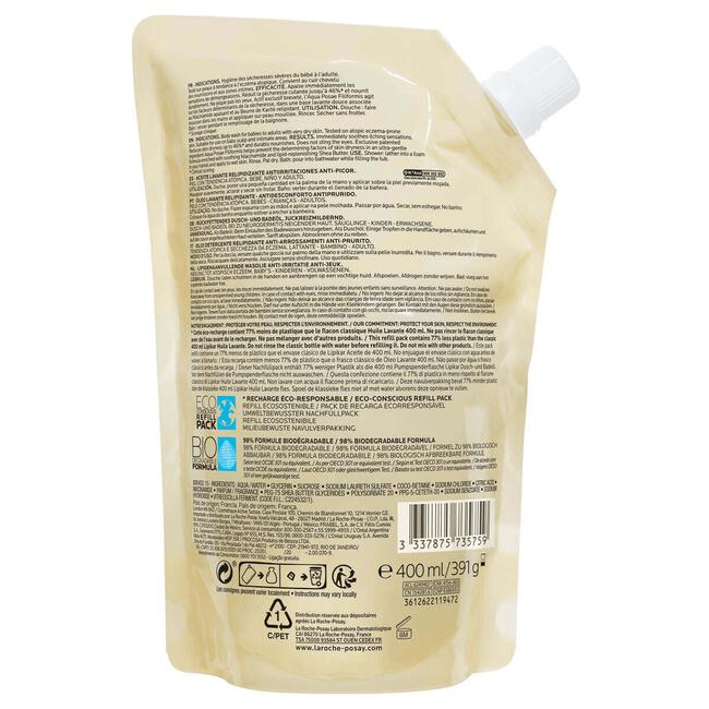 La Roche-Posay Lipikar Reinigingsolie AP+ Navulverpakking 400 ML