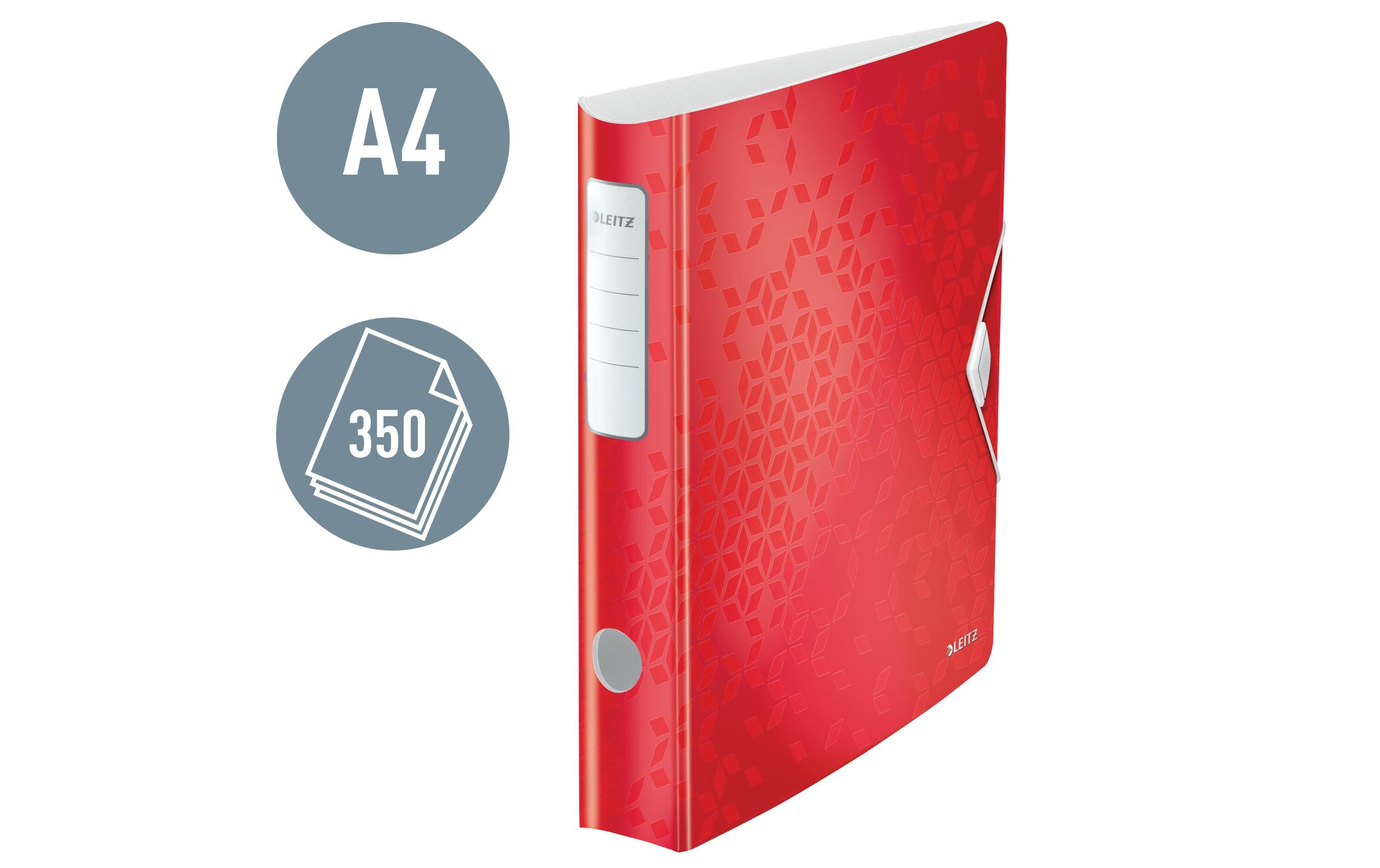 Ordner 180° Active WOW 6 cm, RotA4-Qualitäts-Ordner