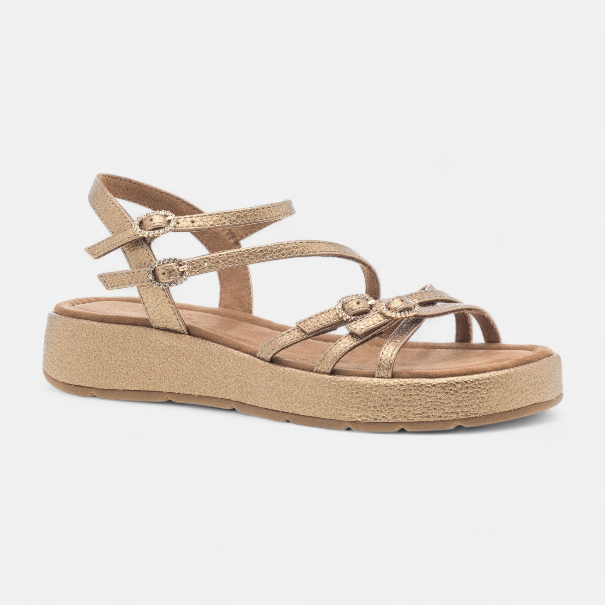 Sandales Femme bronze