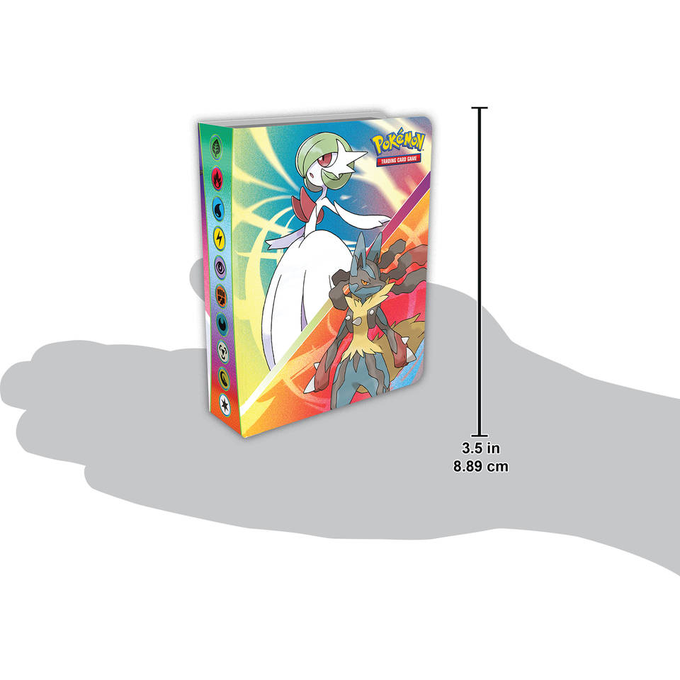 Pokémon TCG Mega Evolution Gardevoir & Lucario mini portfolio