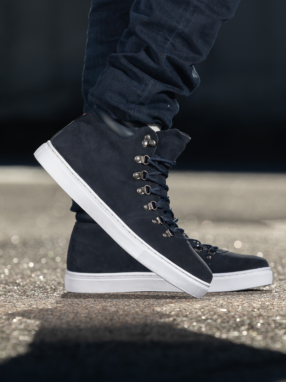 Jean Paul - Sancerre Mid Navy - Trapes Sko