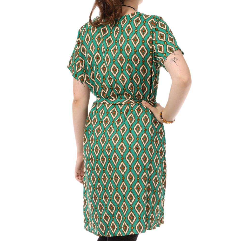 Only Robe à motifs Verte Femme Only Leah