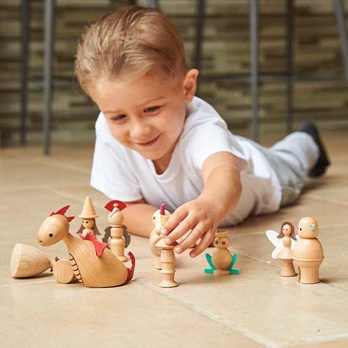 Tickit speelfiguren sprookjes - 10st