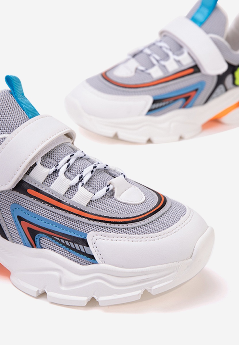 Chaussures de sport pour garçons gris Number 8B V2