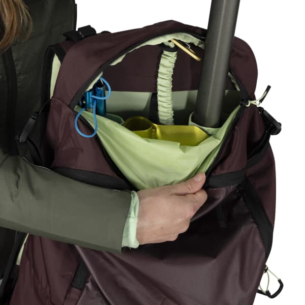 Sac à dos ski rando OSPREY FIRN 18 ELDERBERRY PURPLE/PEPPERMINT GREEN