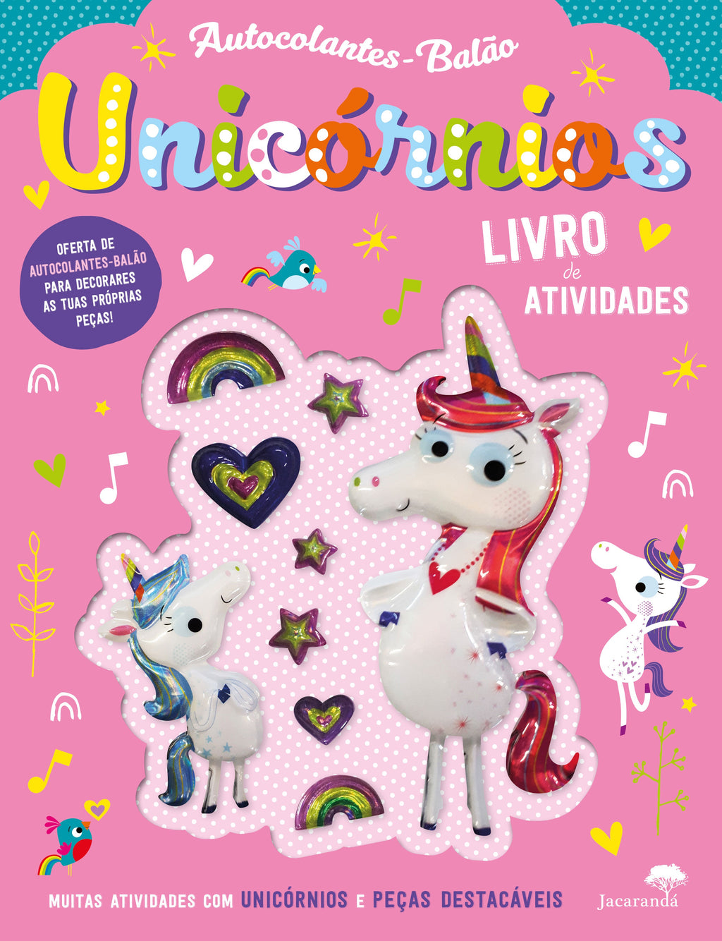 Unicórniosde Stuart Lynch Autocolantes - Balão