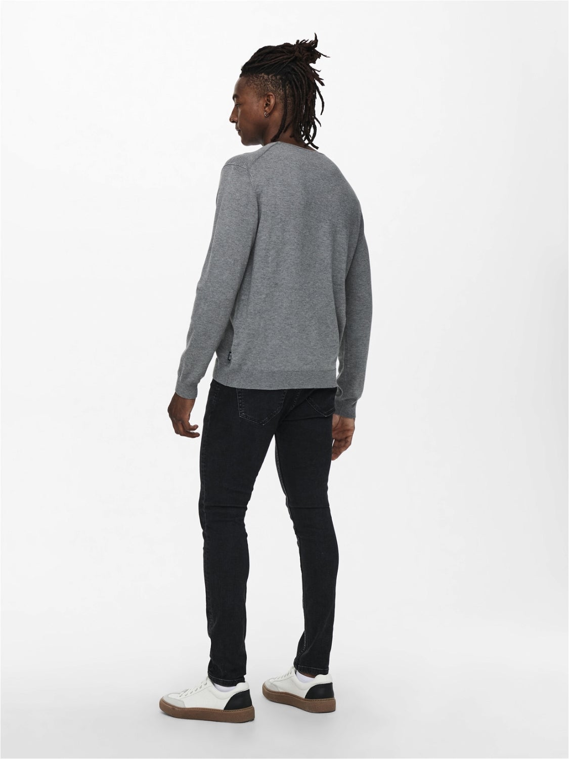 ONSWYLER Pullover Medium Grey Melange