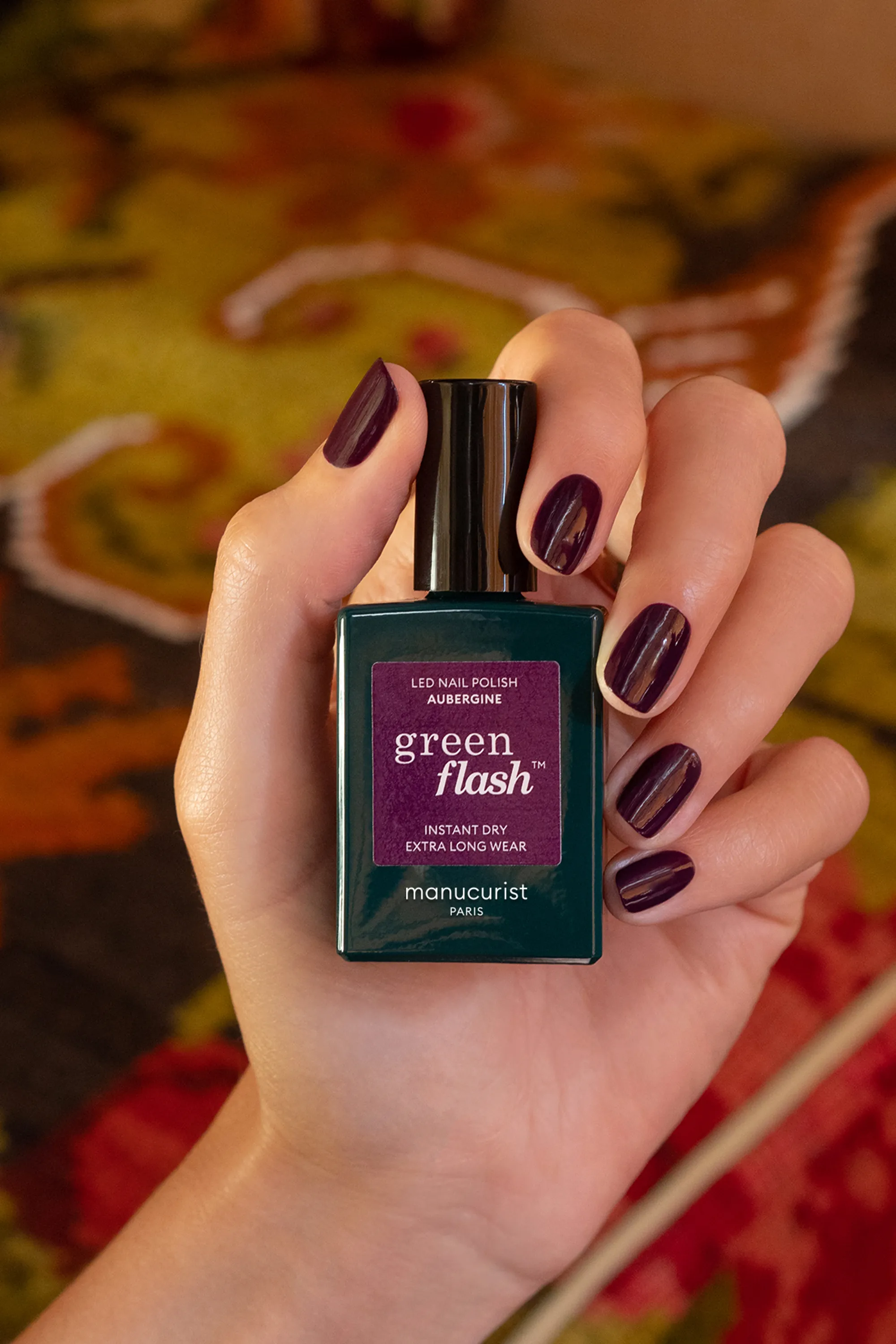 Manucurist Vernis semi-permanent Green Flash-15 ml