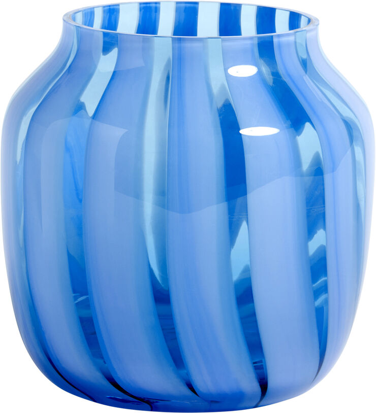 Hay Juice Vase-Wide-Light blue Light blue
