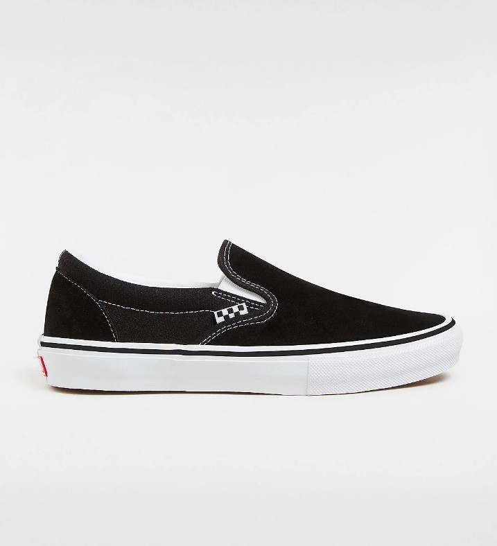 Vans Skate Slip-On Black White 4.5 US / 36 EU