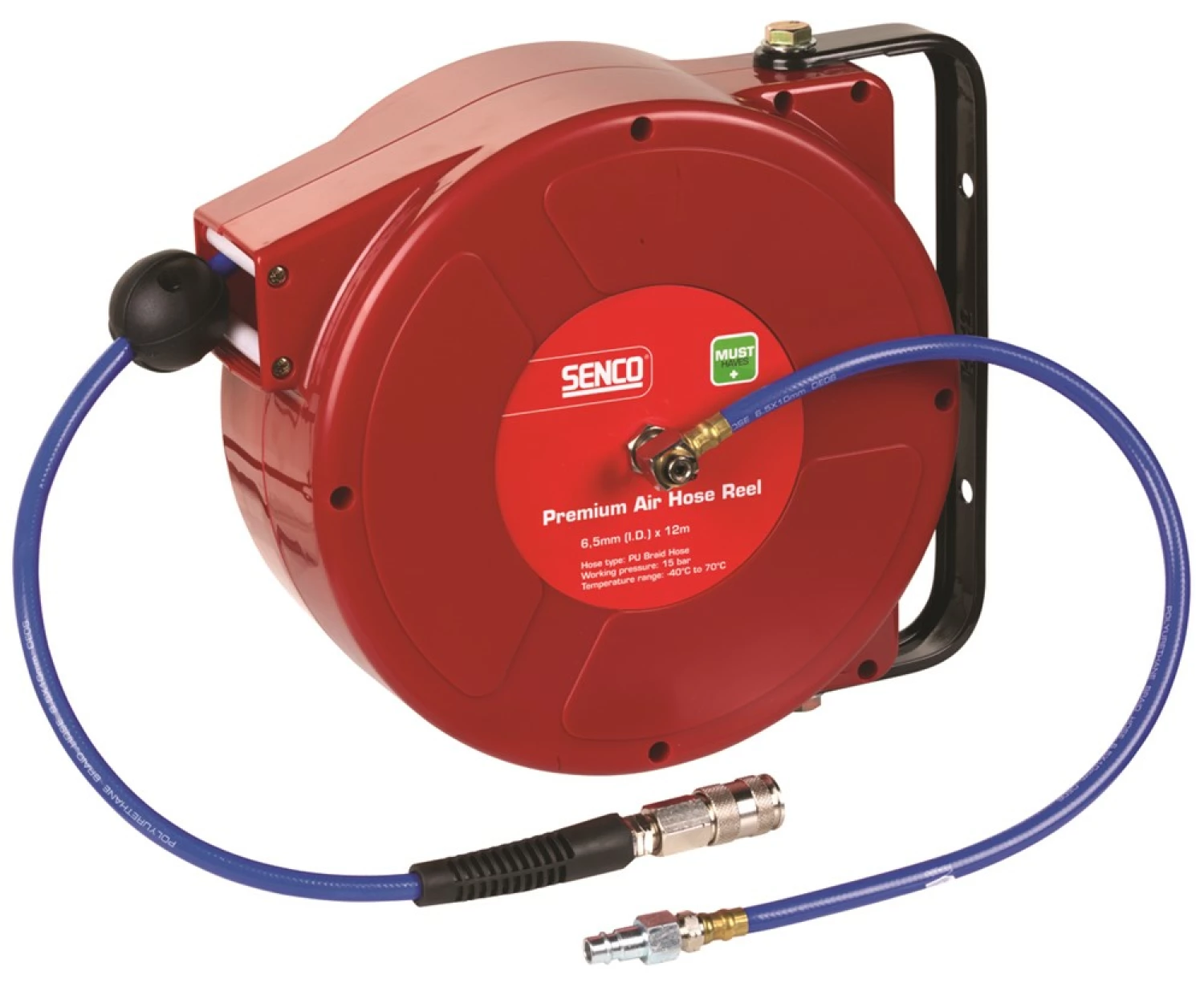 Senco 4000720 Wandslanghaspel - Automatisch - 6,5mm x 12m