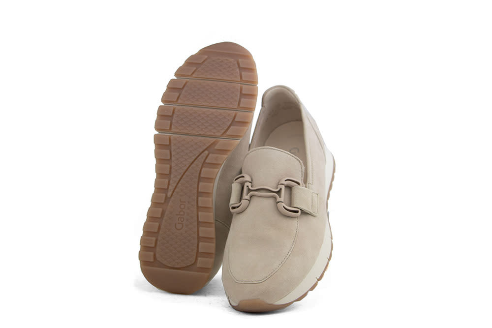 Gabor Loafer Bit Oak Suede